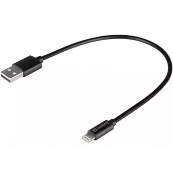SANDBERG Adattatore Lightning - USB maschio a Lightning maschio - 20 cm - nero - per Apple iPad/iPhone/iPod (Lightning)