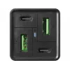 SANDBERG Alimentatore - 65 Watt - 3,25 A - PD, QC - 4 porte di uscita (2 x USB, 2 x USB-C)