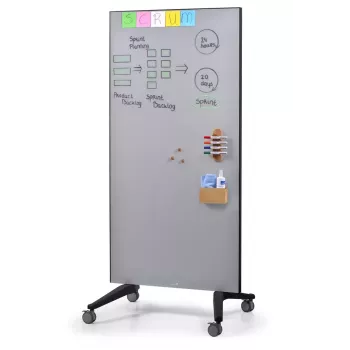 Supporto magnetico in legno per accessori per lavagne in vetro Legamaster 7-122725