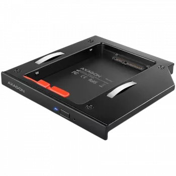 AXAGON RSS-CD12 Adattatore 2,5 SSD/HDD per vano ottico 12,7 mm LED