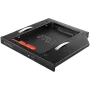 AXAGON RSS-CD12 Adattatore 2,5 SSD/HDD per vano ottico 12,7 mm LED