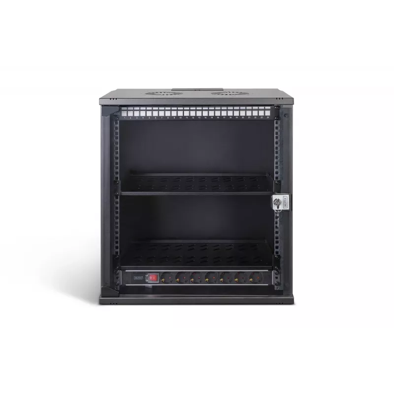 Set armadio di rete DIGITUS DN-49207-SET 12U 540×400 mm