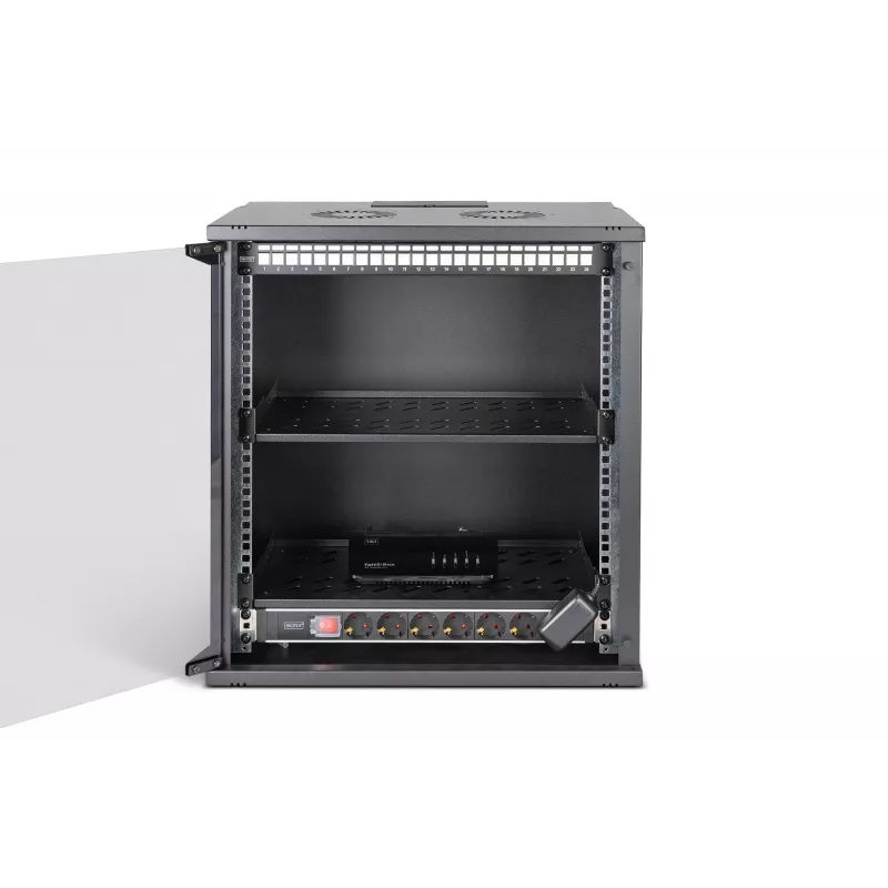 Set armadio di rete DIGITUS DN-49207-SET 12U 540×400 mm