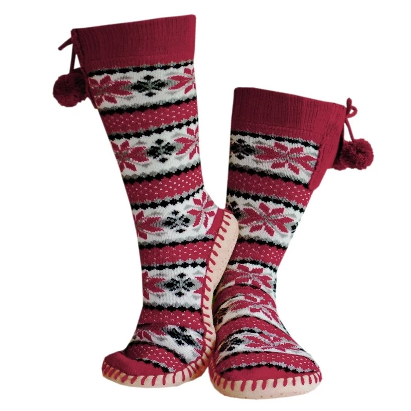 Pantofole stivaletti Glovii GQ5L unisex non specificato bordeaux