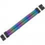 Cavo flat THERMALTAKE AC-082-CN1NAN-A1 8-Pin femmina-femmina, nero, 0,272 m