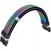 Cavo flat THERMALTAKE AC-082-CN1NAN-A1 8-Pin femmina-femmina, nero, 0,272 m