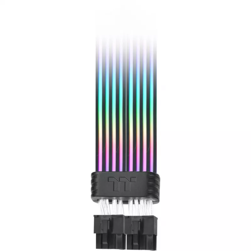 Cavo flat THERMALTAKE AC-082-CN1NAN-A1 8-Pin femmina-femmina, nero, 0,272 m