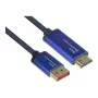 Adattatore cavo video Alcasa 4860-SF030B 3m DisplayPort HDMI nero blu