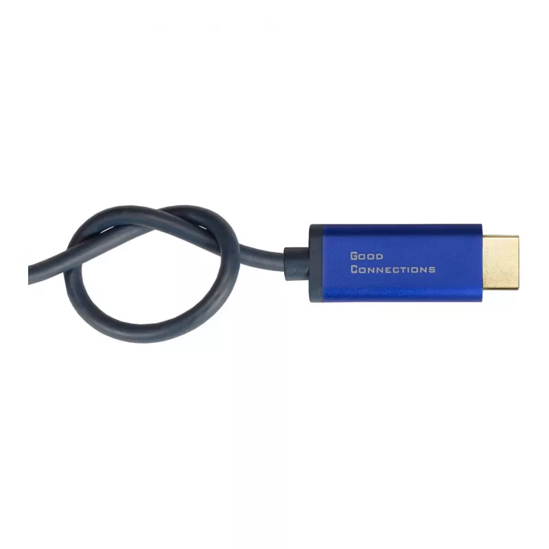 Adattatore cavo video Alcasa 4860-SF030B 3m DisplayPort HDMI nero blu