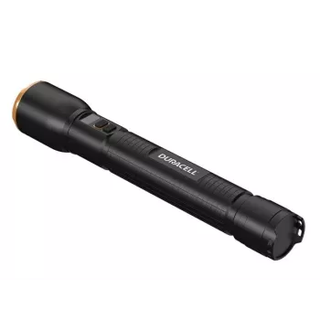 Torcia Duracell DF4000R nera – lampada portatile ricaricabile, design compatto