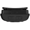 Torcia frontale Duracell DH1000R — nero/arancione, luce ricaricabile a mani libere