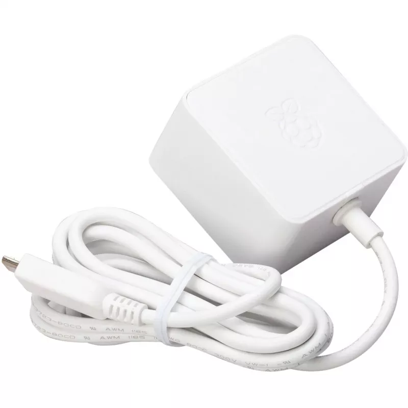 Alimentatore ufficiale Raspberry Pi PI 3, alimentatore bianco