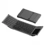 Inateck KB06101_STEEL GRAY Tastiera Home RF Wireless + Bluetooth QWERTZ inglese nera