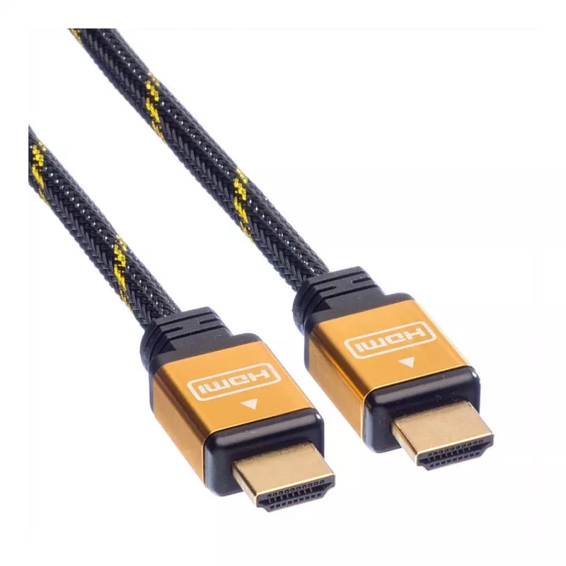 ROLINE Cavo HDMI High Speed Gold, ST-ST 1,0m (11.04.5561)