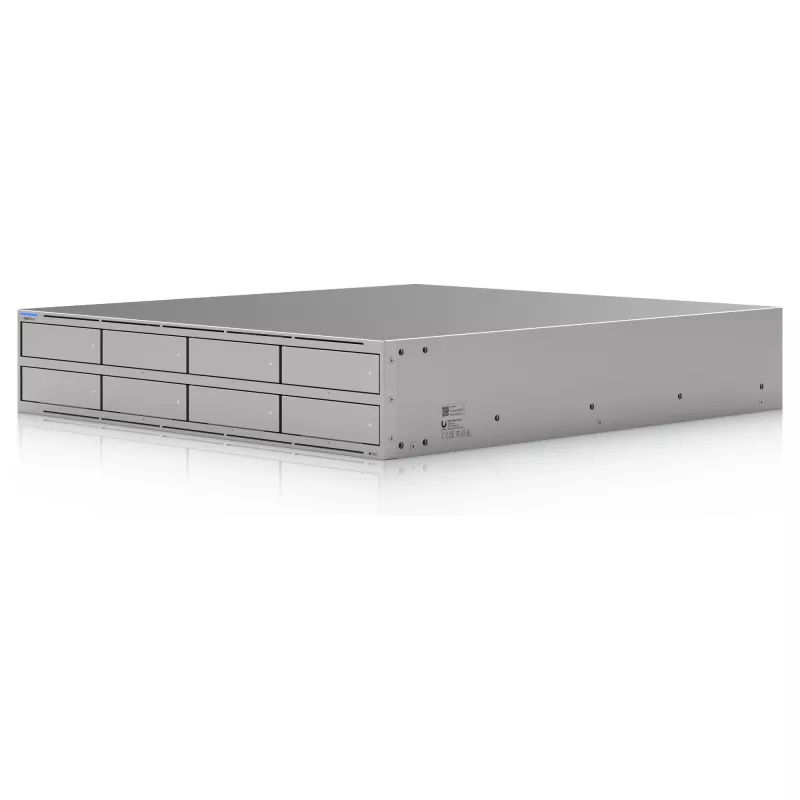 Ubiquiti UniFi UNAS Pro 8 Network Storage, 2HE, Rackmount, 10 Gbit/s, 8x HDD / 2x slot M.2 Integrazioni UniFi (UNAS-PRO-8)
