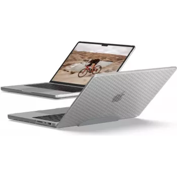 UAG Essential Armor per MacBook Pro 14 (M1/M2/M3 MAX & PRO/M4/M4 MAX & PRO/M5) (2021-2025) trasparente