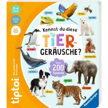 tiptoi Kennst du diese Tiergeräusche?, libro didattico