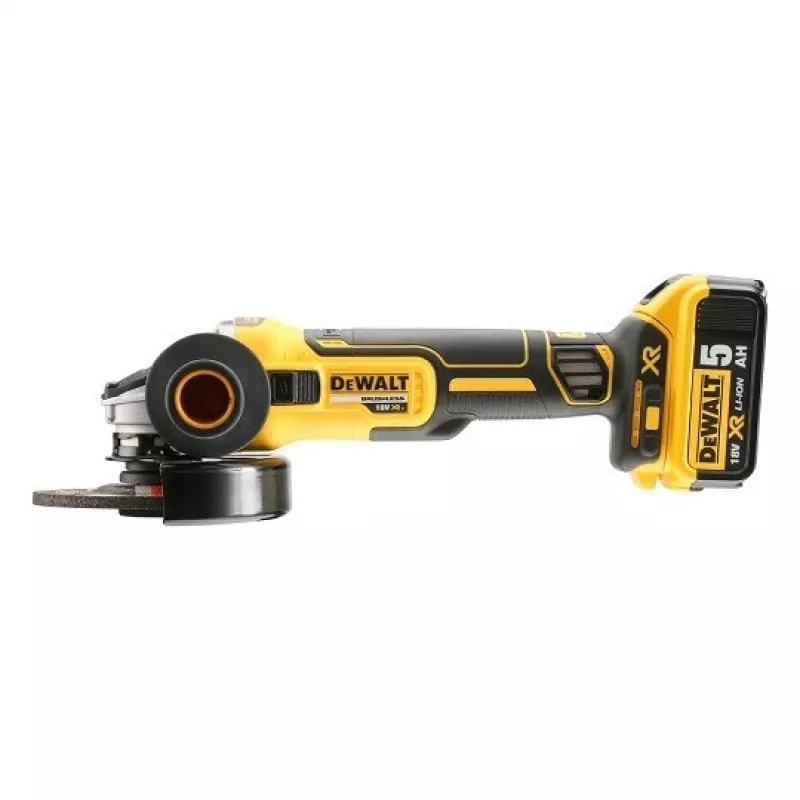 DeWalt DCK2026P2T-QW set combinato DCD805 + DCG405, 18 V XR 2×5,0 Ah nero, giallo