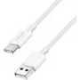 Cavo LogiLink USB 2.0 Type-C C/m> A/m nylon 60W bianco - cavo - digitale/dati (CU0322)
