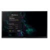 Schermo piatto interattivo Sharp PN-LA862 86 pollici 4K Ultra HD touchscreen nero
