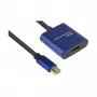 Adattatore cavo video Alcasa MDP-HDMI2 0,2 m Mini DisplayPort HDMI nero blu