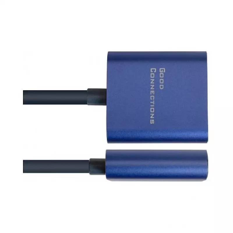 Adattatore cavo video Alcasa MDP-HDMI2 0,2 m Mini DisplayPort HDMI nero blu
