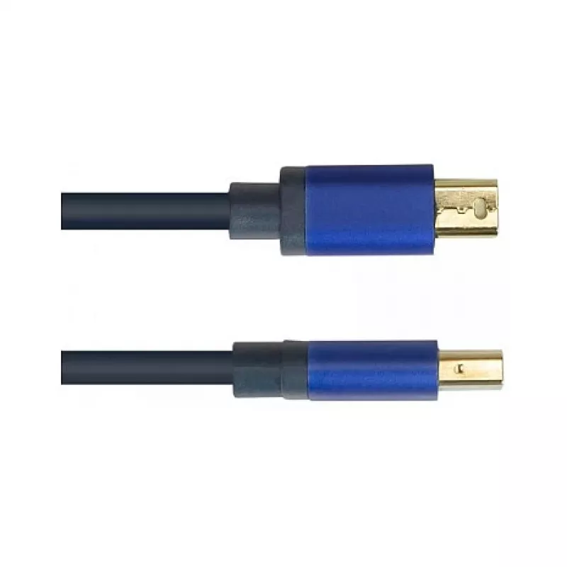 Adattatore cavo video Alcasa MDP-HDMI2 0,2 m Mini DisplayPort HDMI nero blu