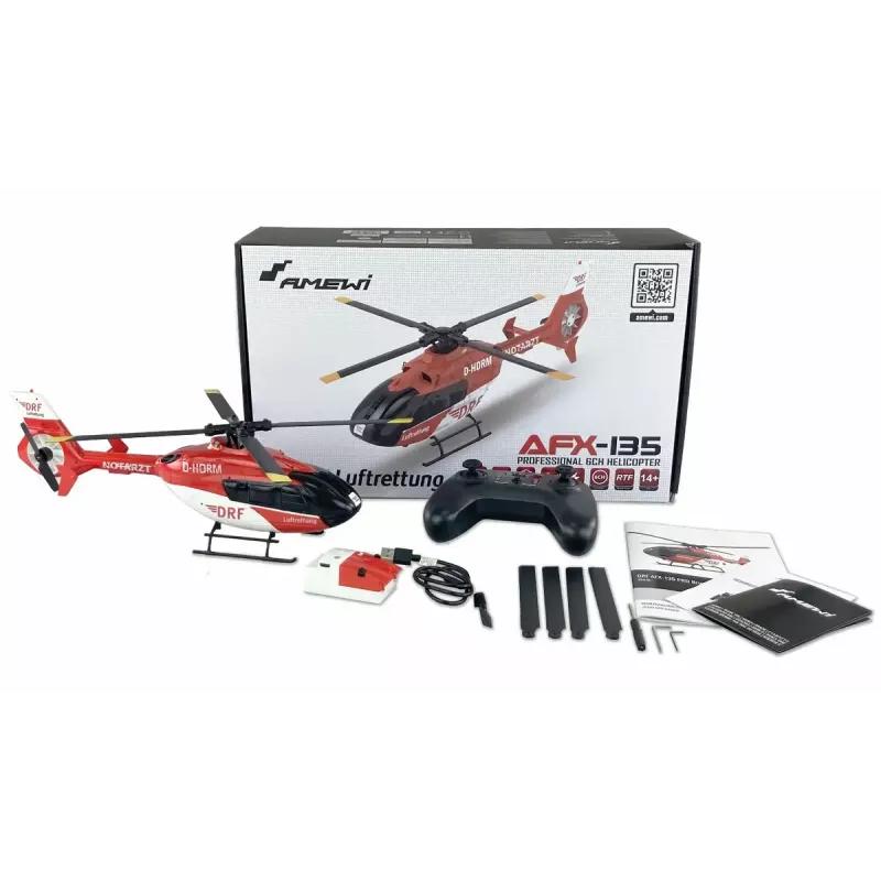 Amewi AFX-135 modello radiocomandato (RC) elicottero motore elettrico 1:32