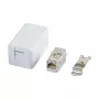 Connettore femmina RJ-45 BTR 130B21D1APL-E Cat6a bianco piatto