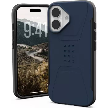 Custodia UAG Urban Armor Gear Civilian MagSafe | Apple iPhone 17 | mallard (blu) | 114547115555 (114547115555)