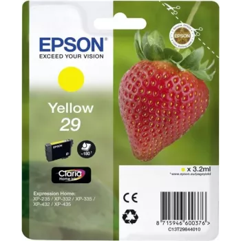 Epson 29 - 3,2 ml - giallo - originale - blister con segnale acustico RF
