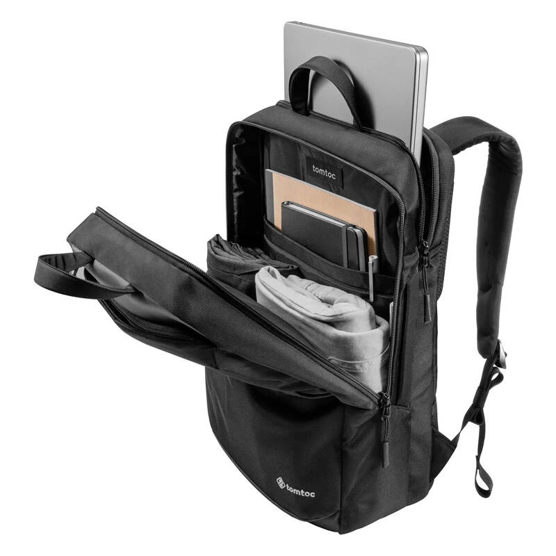 Zaino Tomtoc Explorer-T71 24L – zaino da viaggio per laptop (nero)