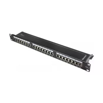 Alcasa GC-N0139 - Gigabit Ethernet - RJ45 - Cat6 - 22/26 - nero - acciaio (GC-N0139)