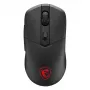 Mouse gaming MSI VERSA 300 WIRELESS 8K, ambidestro, ottico, 2600 DPI, 6 tasti, nero