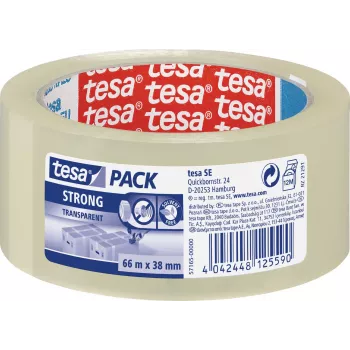 Nastro adesivo TESA Strong 66 m polipropilene (PP) trasparente
