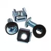 Good Connections GC-N0049 set di viti M6 per rack, 20 mm, 50 pz., argento