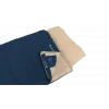 Sacco a pelo Outwell Contour Lux 190 cm, sintetico, zip a sinistra, blu profondo