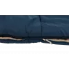 Sacco a pelo Outwell Contour Lux 190 cm, sintetico, zip a sinistra, blu profondo