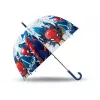 Ombrello manuale trasparente Kids Euroswan Spiderman – ombrello trasparente per bambini con stampa Spiderman