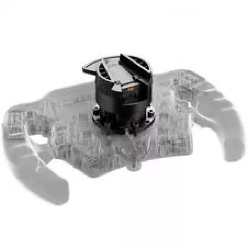 Adattatore QR universale Asetek SimSports USB-A con interasse fori 70 mm e 50,8 mm – nero