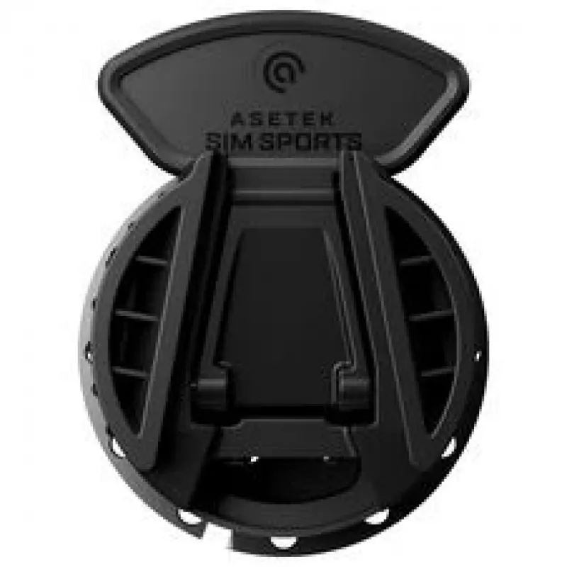 Adattatore QR universale Asetek SimSports USB-A con interasse fori 70 mm e 50,8 mm – nero