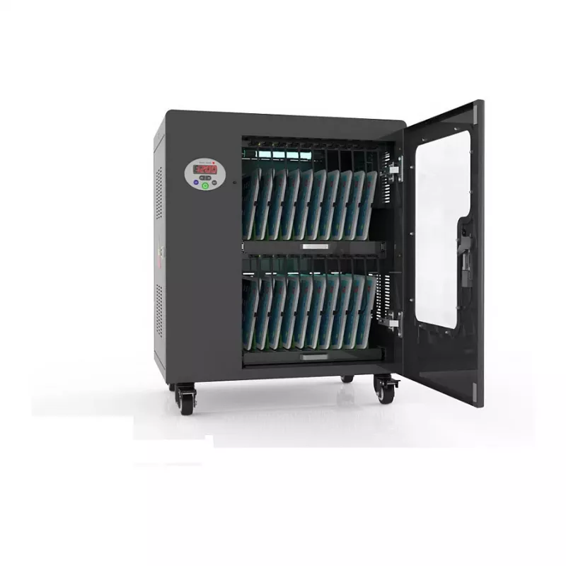 Carrello di ricarica per tablet GoodConnections ANTARES T20 disinfezione UVC nero