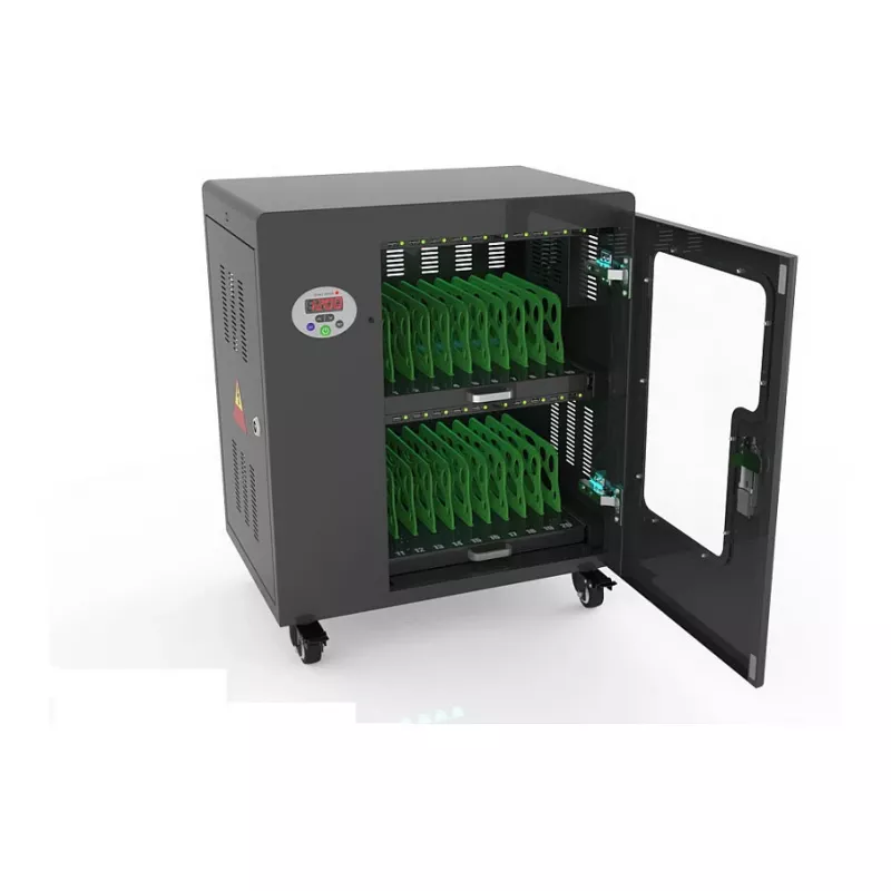 Carrello di ricarica per tablet GoodConnections ANTARES T20 disinfezione UVC nero