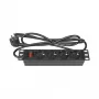 Good Connections GC-N0103 - Standard - 1U - alluminio - nero - 4 uscite AC - 1,8 m