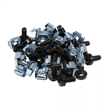 Good Connections GC-N0050 set di viti M6 per rack, 20 mm, 20 pz., nero