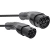 InLine 16273S cavo di ricarica per veicoli elettrici, Type 2, 11 kW, trifase, 3 m cavo a spirale