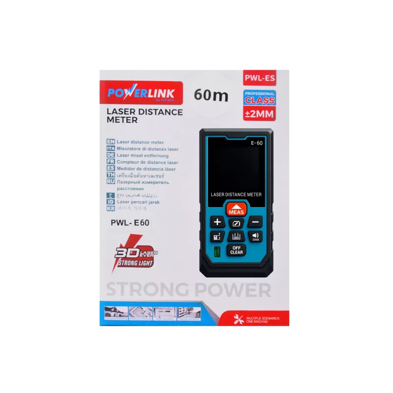 Distanziometro laser Extralink Powerlink 60M PWL-ES-60