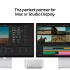 Monitor Apple Studio Display XDR 27 pollici 5K Ultra HD LED, vetro standard, supporto regolabile in inclinazione e altezza, argento
