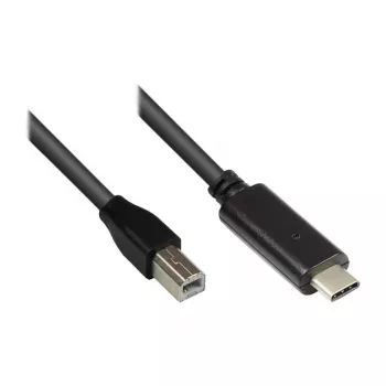 Good Connections cavo USB2.0 C-B nero 1 m