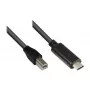 Good Connections cavo USB2.0 C-B nero 1 m